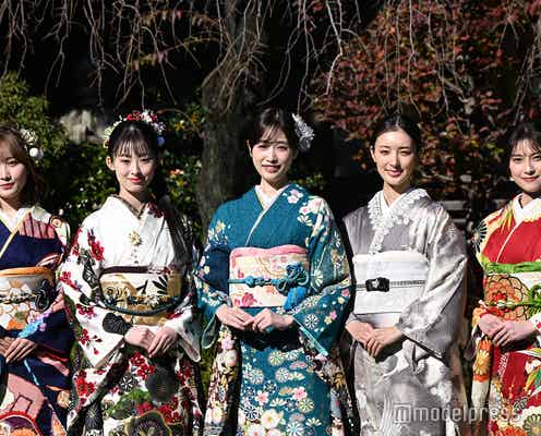 高橋ひかる・本田望結&紗来姉妹らオスカータレント15人、華やか晴れ着姿で集結