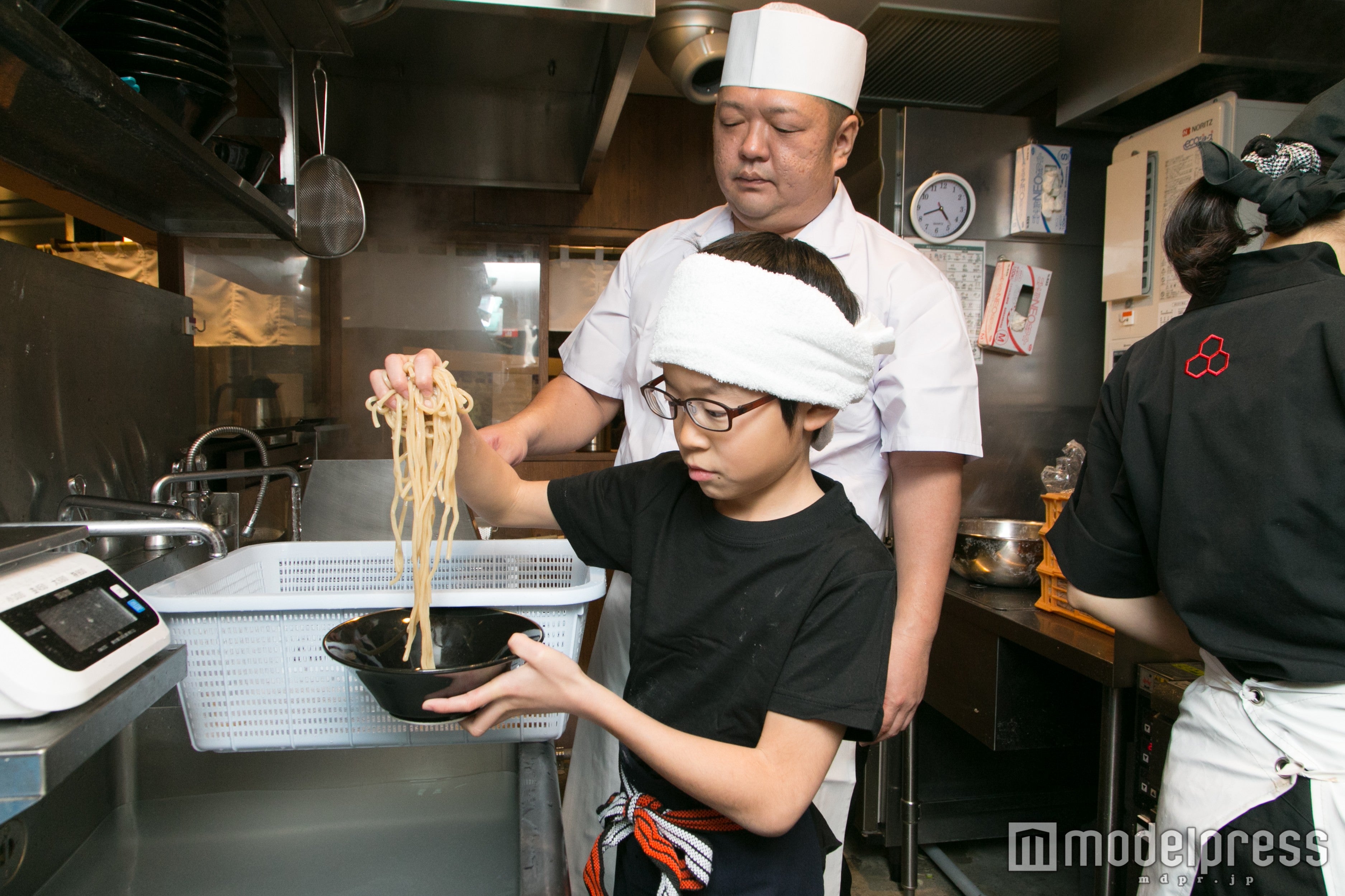 「ラーメン作り体験教室」イメージ／画像提供：大つけ麺博実行委員会