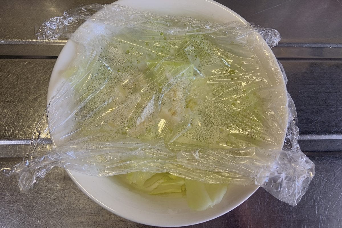 キャベツナムル