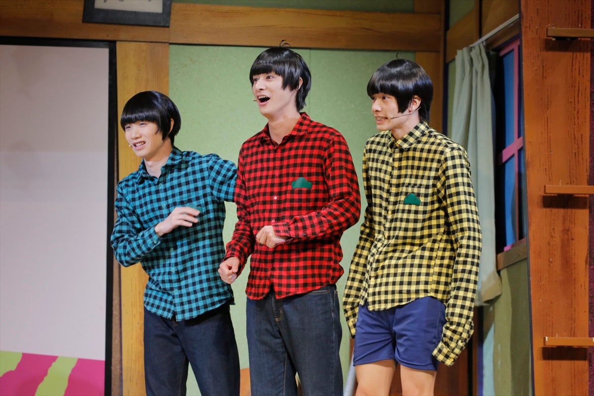 喜劇『おそ松さん』ゲネプロより（提供写真）