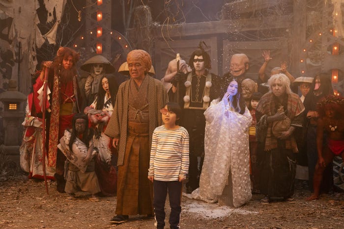 ケイと妖怪たち (C)2021『妖怪大戦争』ガーディアンズ