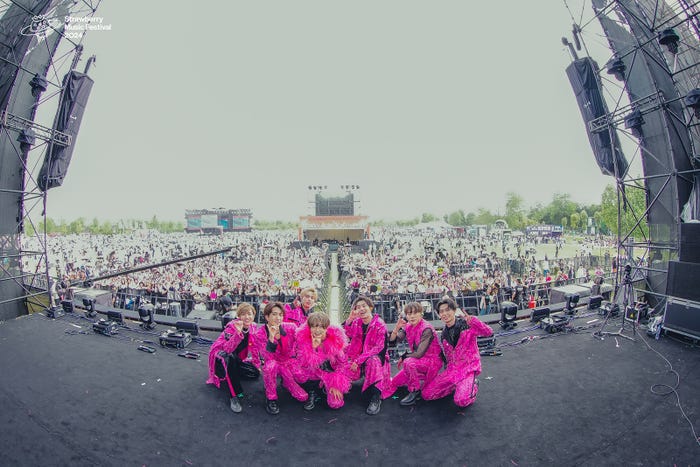 IMP.「Chengdu Strawberry Music Festival」出演の様子(C)TOBE Co., Ltd.