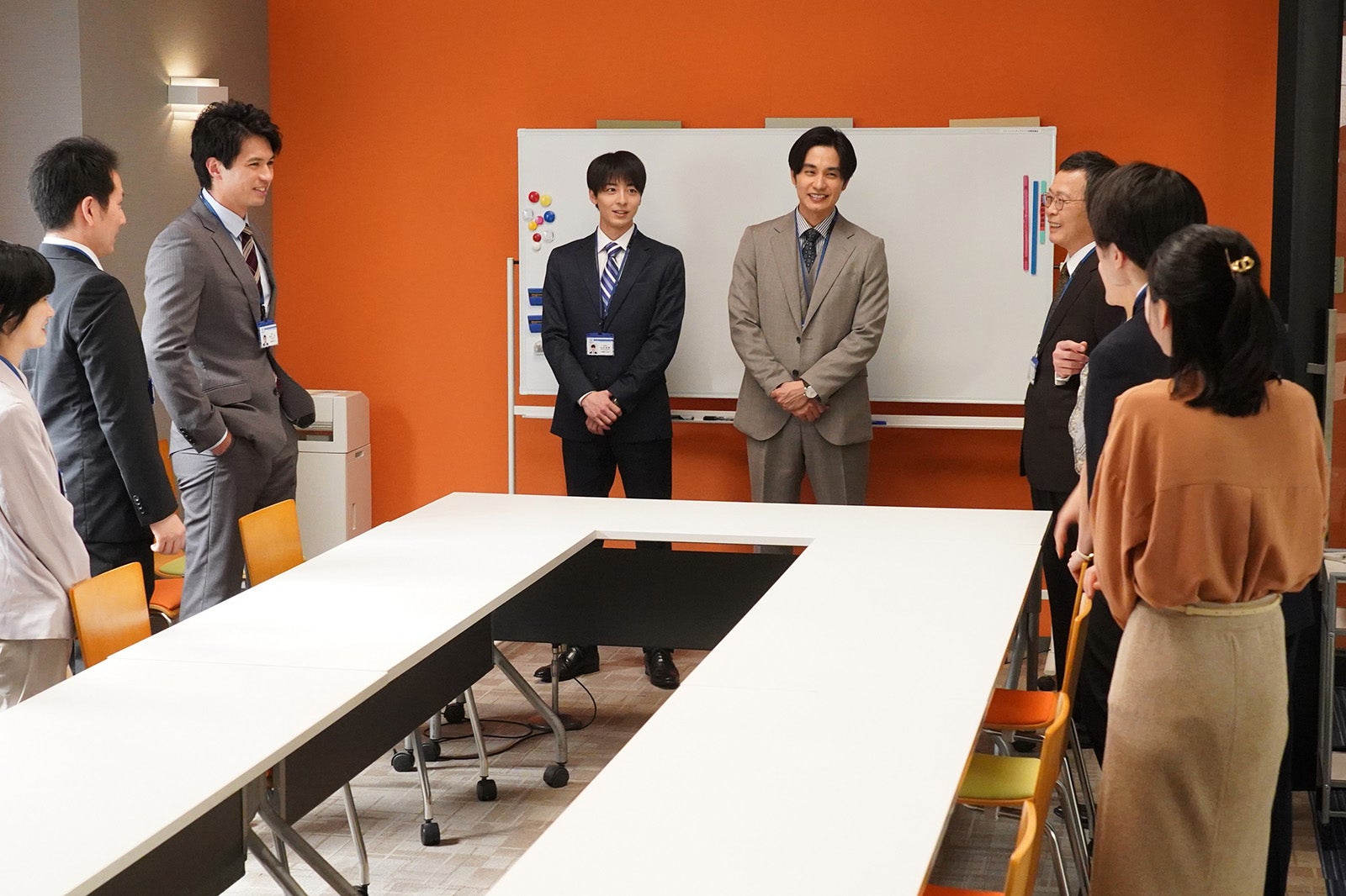 （中央）高杉真宙、中村蒼「わたしのお嫁くん」最終話より（C）フジテレビ