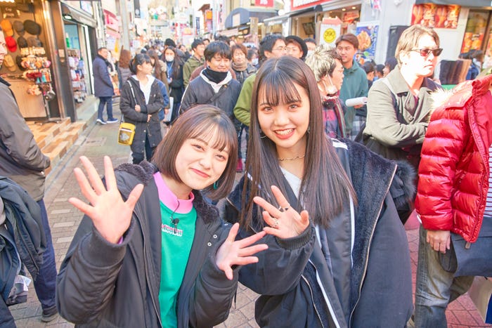 あやみん、ゆあてぃー/「Popteenカバーガール戦争」(C)AbemaTV