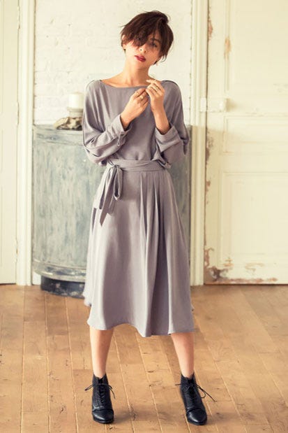 ウエストリボンプリーツスカート「Re:EDIT by GALSTAR」3,198円(税込)/画像提供:Re:EDIT by GALSTAR