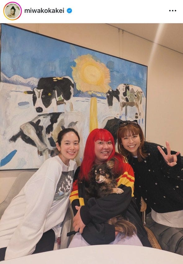 筧美和子 Instagramより