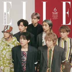 「ELLE Japon（エル・ジャポン）」6月号増刊特別版（4月27日発売）表紙：BE:FIRST／ELLE JAPON June 2022 photo SAKI OMI