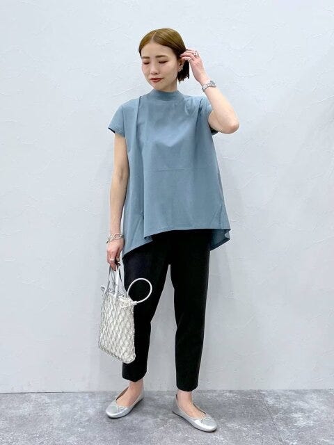 グローバルワーク　トップス　着回し　体型カバー