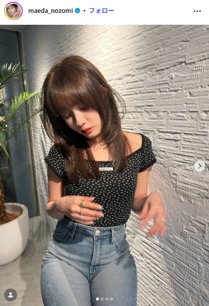 前田希美Instagramより