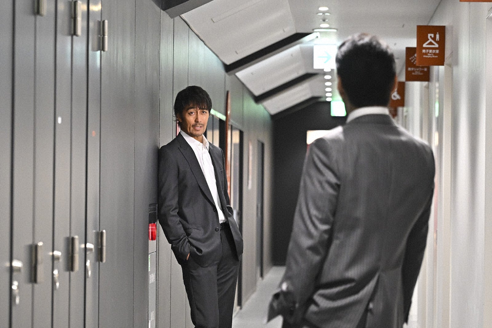 阿部寛、谷田歩「キャスター」第2話（C）TBS