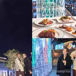 “世界一高いクリスマスツリー”の足元でロマンチックな一夜を 東京スカイツリータウン(R)のイルミネーションを体験(C)モデルプレス