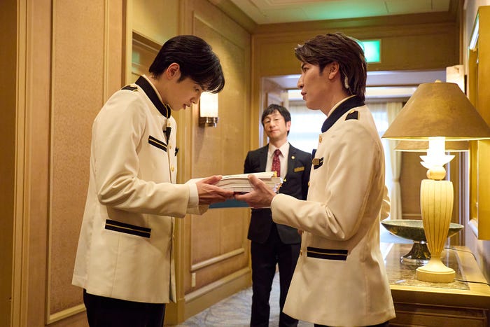 志尊淳、矢柴俊博、松岡卓弥「10回切って倒れない木はない」第5話(C)日本テレビ