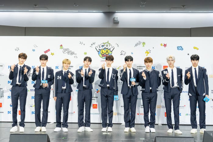 ZEROBASEONE「KCON LA 2023」DAY 2 RED CARPET(C)CJ ENM Co., Ltd, All Rights Reserved