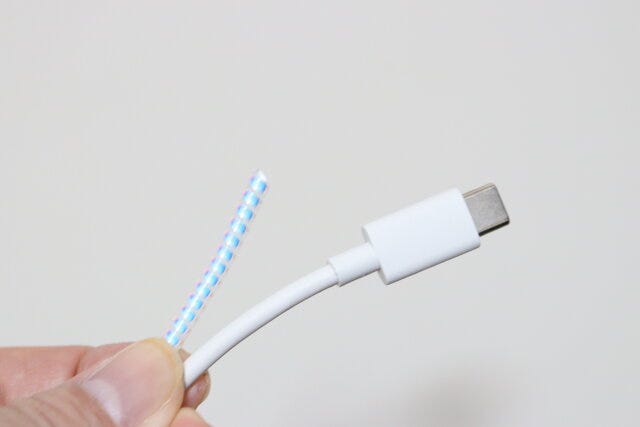 デコレーションコードカバー（オーロラカラー）　華やか