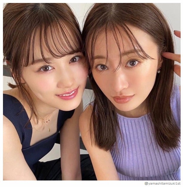 乃木坂46山下美月 尊敬してやまない 松本まりかとの2ショットに 姉妹みたい と反響 モデルプレス