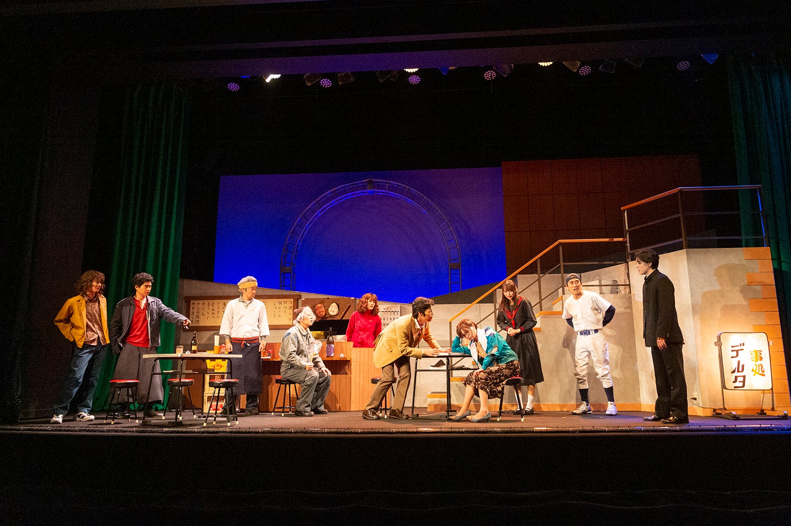 舞台「ナナマル サンバツ THE QUIZ STAGE O」ゲネプロより／提供画像