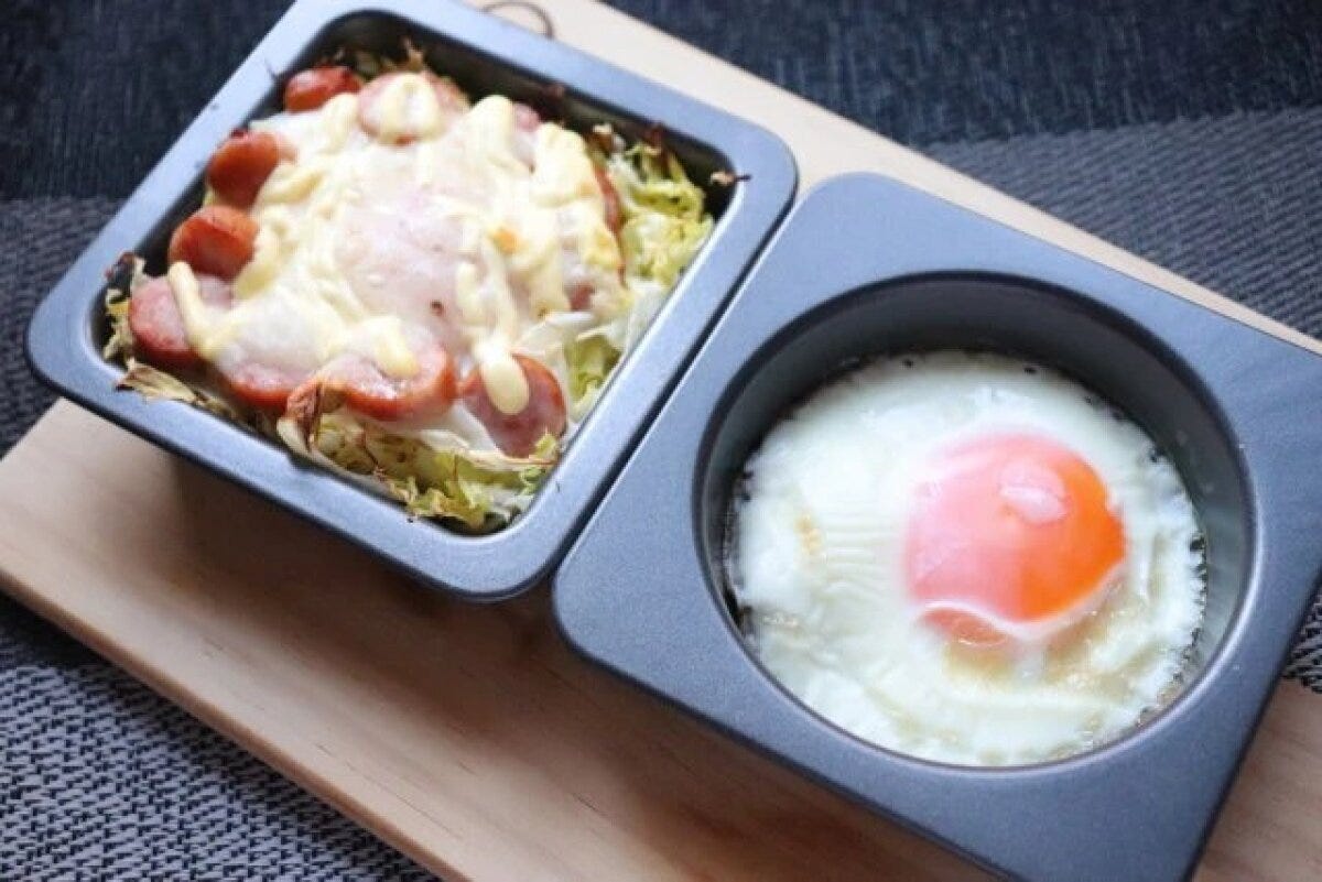 ダイソー　オーブントレー（スクエア）