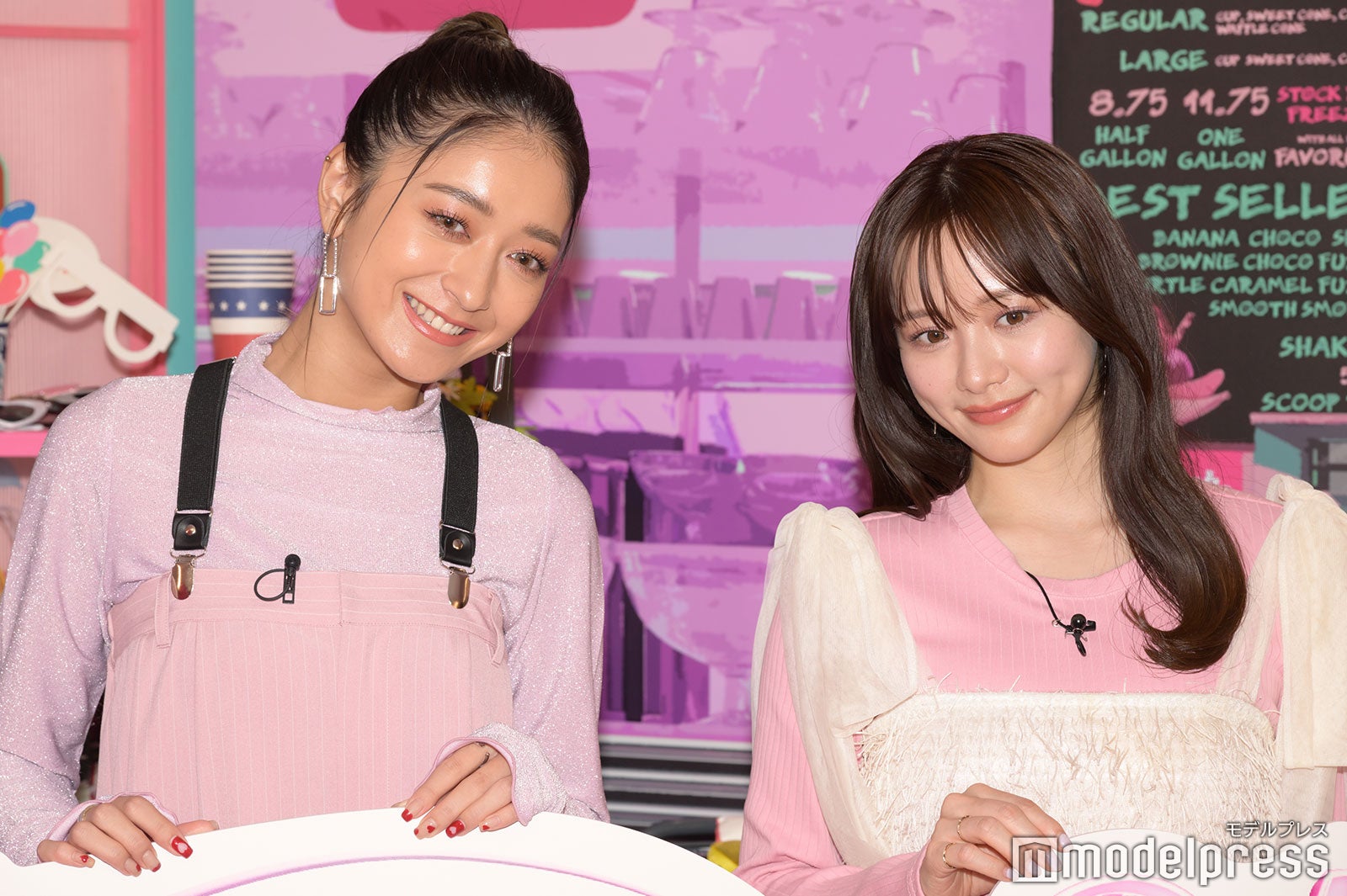 みちょぱ、森香澄（C）モデルプレス