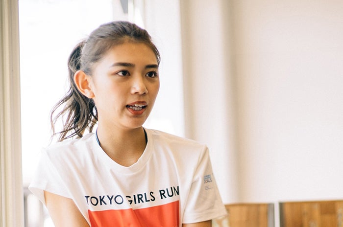 坪井ミサト／『TOKYO GIRLS RUN ～Season2019-2020～』8月公式練習会の様子（提供写真）
