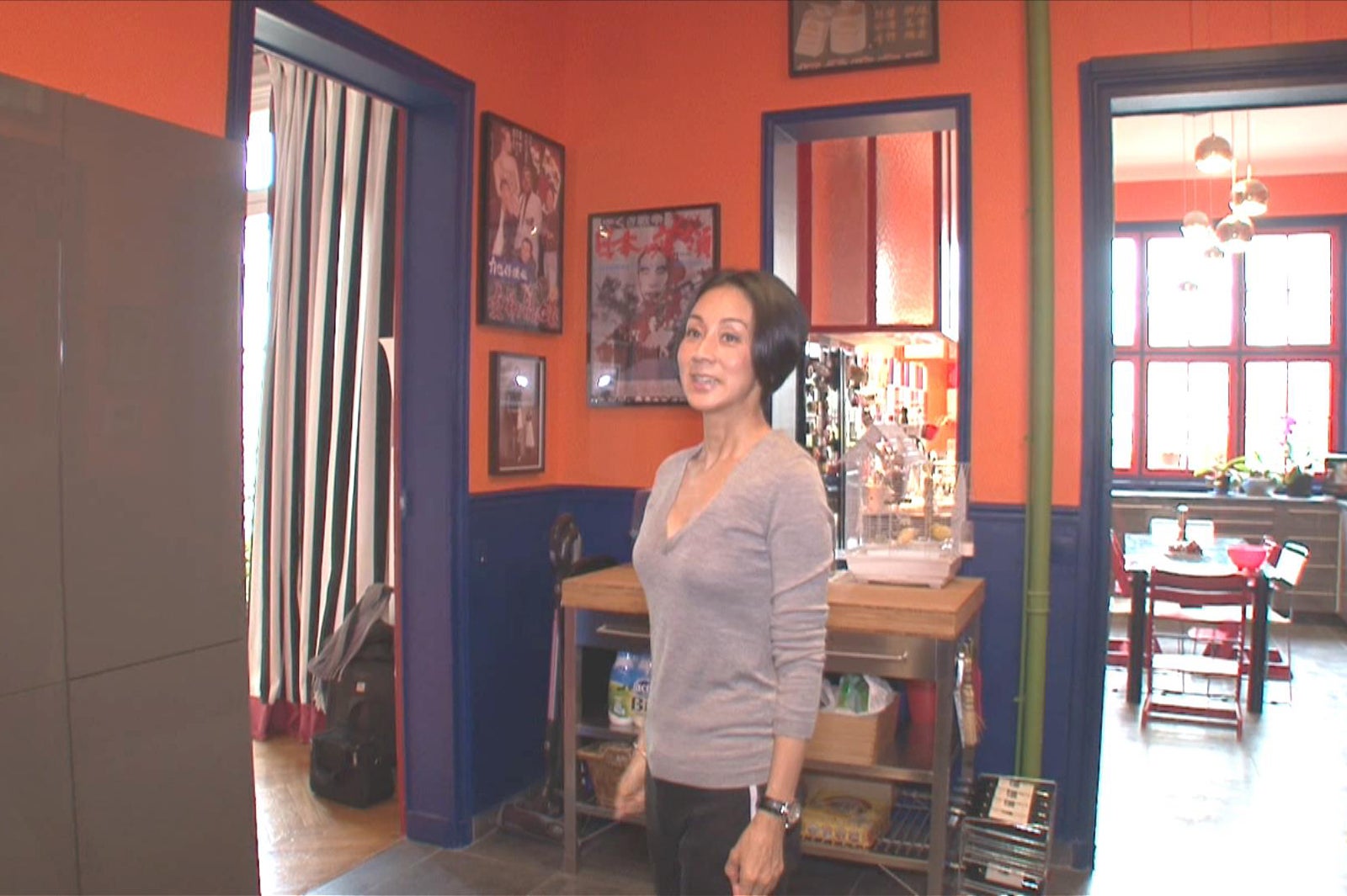 パリの日本人妻・中村江里子さん／画像提供：毎日放送