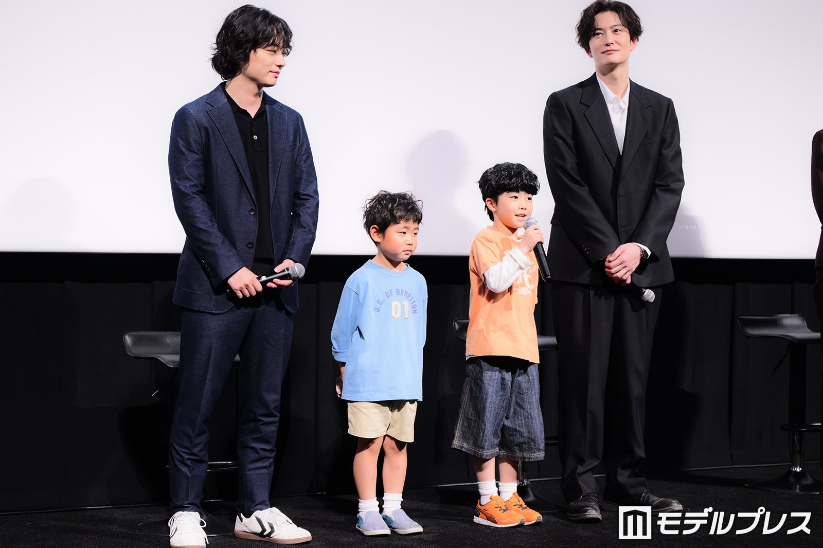 （左から）染谷将太、金子拓真、野田悠月、岡田将生