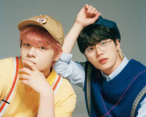 JO1鶴房汐恩&木全翔也“つるきま”コンビ「CanCam」初登場 少年感漂うニコイチコーデ披露