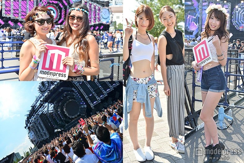 「ULTRA JAPAN」2日目がスタート！華やかなファッショニスタ集結　会場大盛り上がり