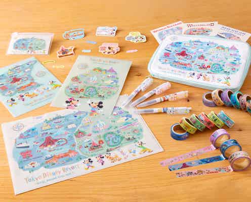 東京ディズニーリゾート、“マップ”モチーフの新作グッズ&フードスーベニアが登場