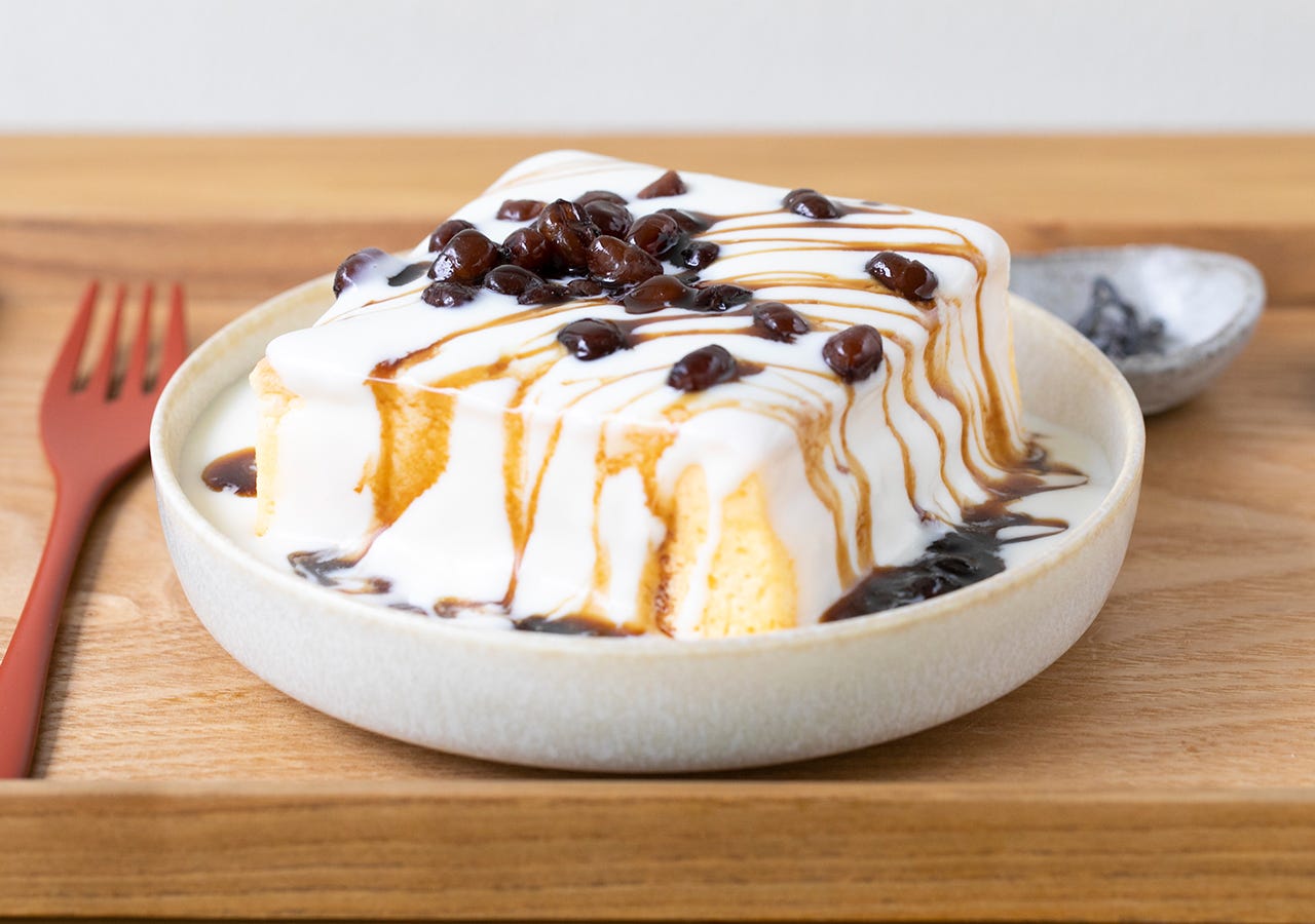 静岡「又一庵 総本店」にきんつばスイーツカフェ ふわとろパンケーキやパフェを和風仕立てで