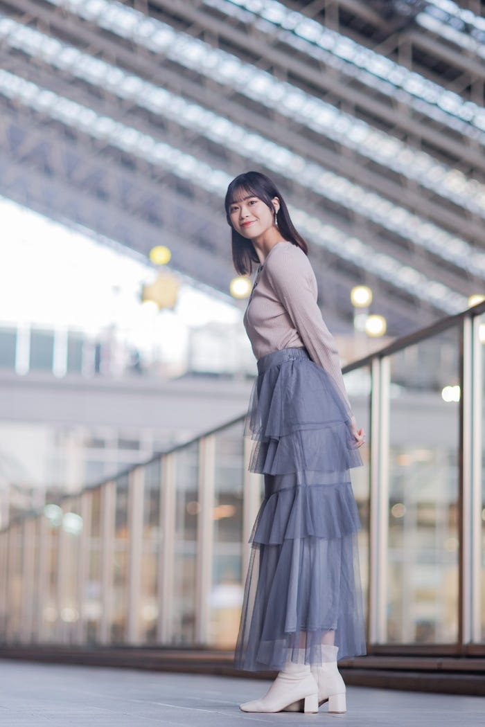 朱音「熱中していることは『被写体活動』?」(提供写真)