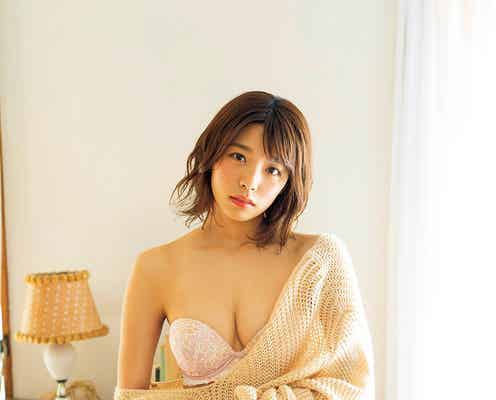 アイドルグループ・カメトレ真田真帆、初水着グラビアでたわわバストあらわ