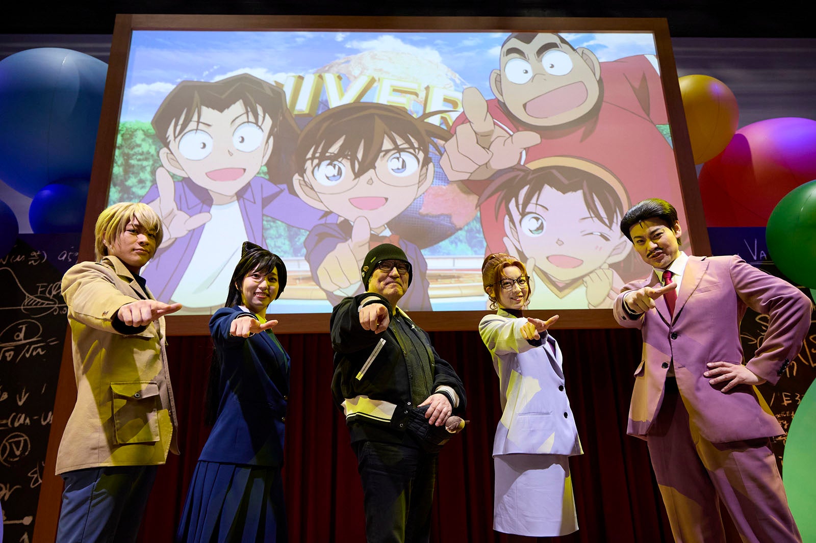 USJ「名探偵コナン」アトラクションを青山剛昌氏が体験！直筆