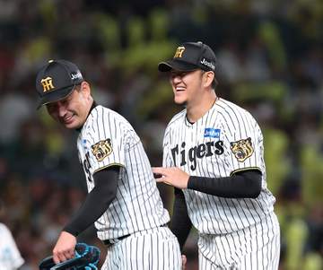 阪神 同期入団で引退試合の岩貞からバトンを受けた岩崎 登場曲なしは「貞の試合ですから」と配慮していた