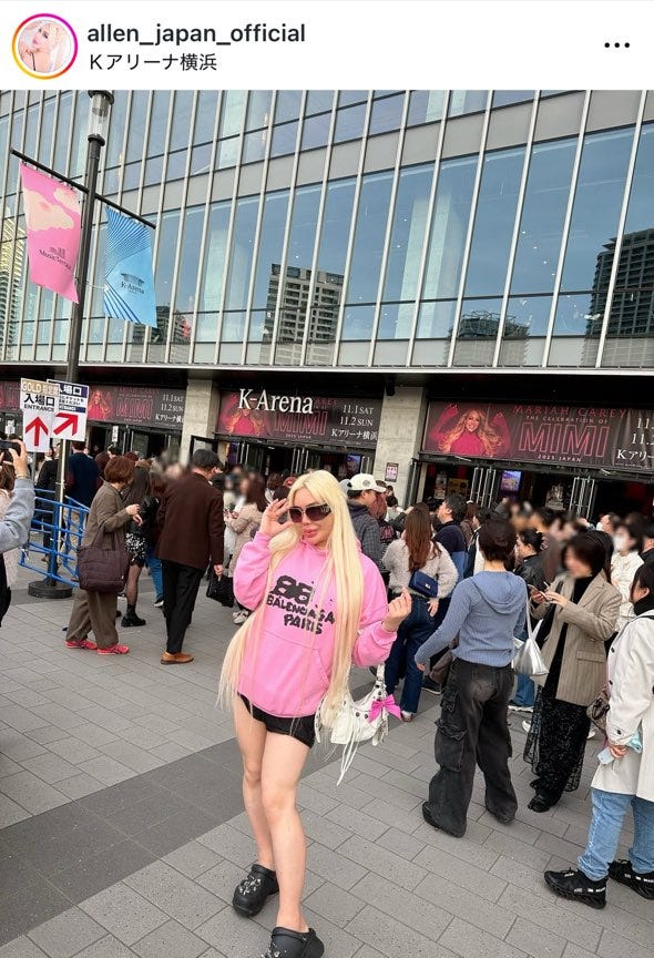 アレン様Instagramより