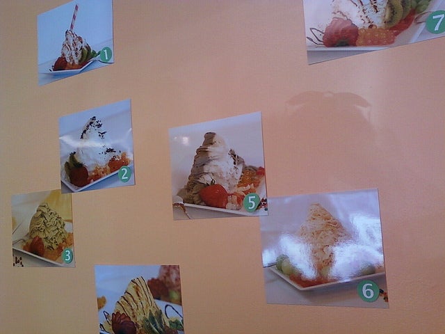 壁に写真があるのでオーダーも簡単／photo by coconut wireless