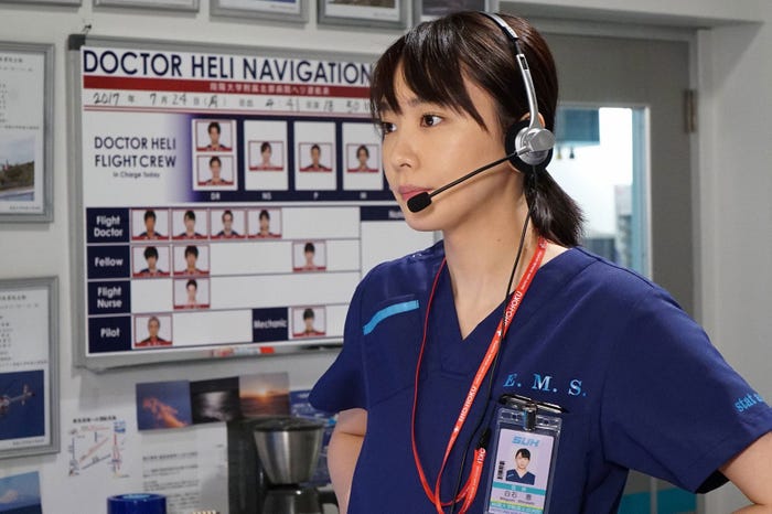 新垣結衣/「コード・ブルー」第2話より(画像提供:フジテレビ)