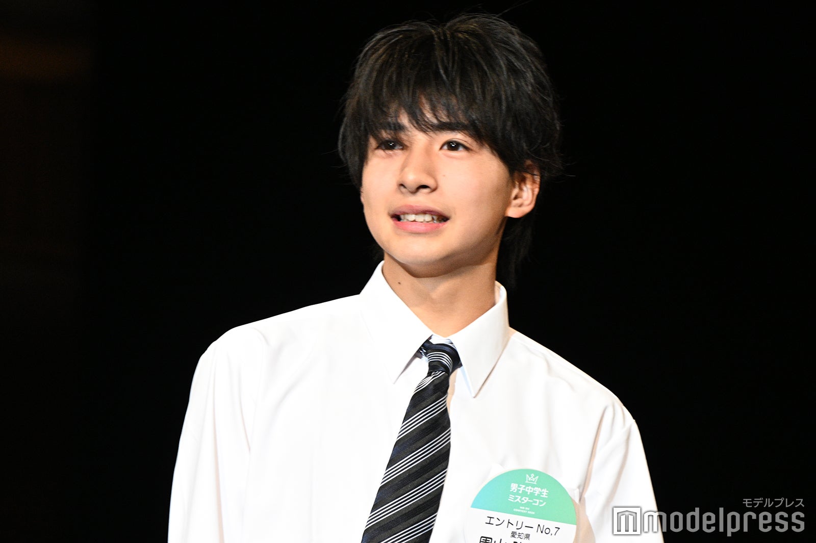 園山弥凪都「男子中学生ミスターコン2025」ファイナル審査より（C）モデルプレス
