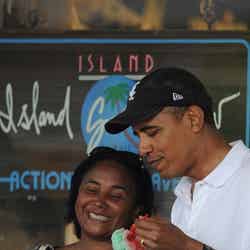 オバマが家族で訪れた「アイランド・スノー・ハワイ」／写真提供：Getty Images