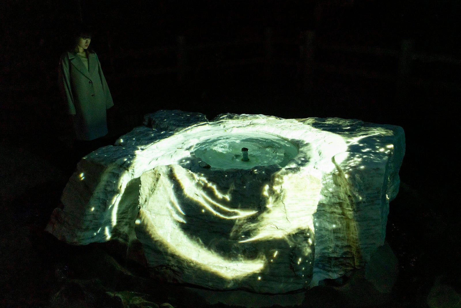 チームラボ 偕楽園 光の祭／画像提供：チームラボ