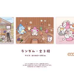 来店特典 オリジナルイラストカード(C)DAISO