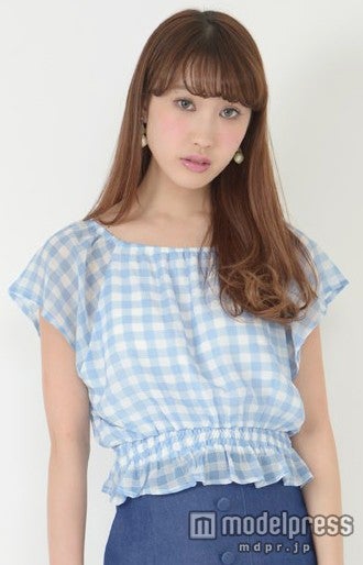 ギンガムシフォントップス「titty&Co.」6,372円（税込）