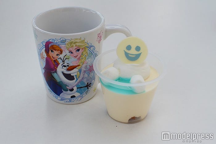 オレンジ風味のミルクムース、スーベニアカップ付き¥720(C)モデルプレス