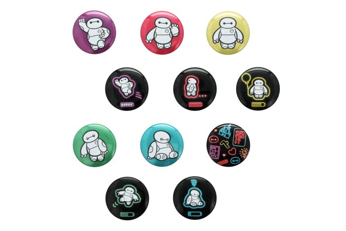 カンバッジセット¥600(C)Disney