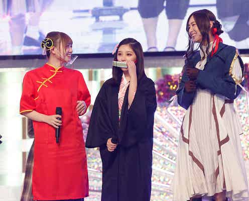 乃木坂46梅澤美波&与田祐希&田村真佑、キュートなアニメコスプレで登場<乃木坂46時間TV>