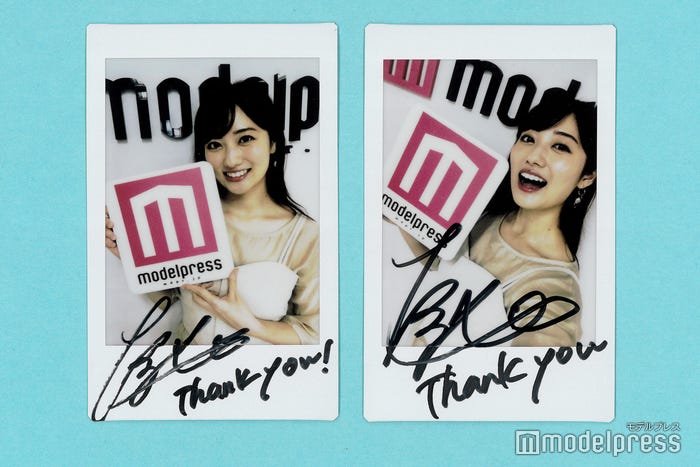 奥山かずさ、サイン入りチェキプレゼント(C)モデルプレス