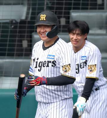 阪神“ベイキラー”大山「チーム全員で一つに」今季対戦打率・337、7本塁打、22打点 藤川監督も期待