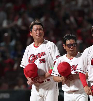 広島・新井監督 7安打1得点も「捉えた当たりも多かった。内容的には明日につながる」4回5失点の斉藤優には「また次につなげてもらいたい」