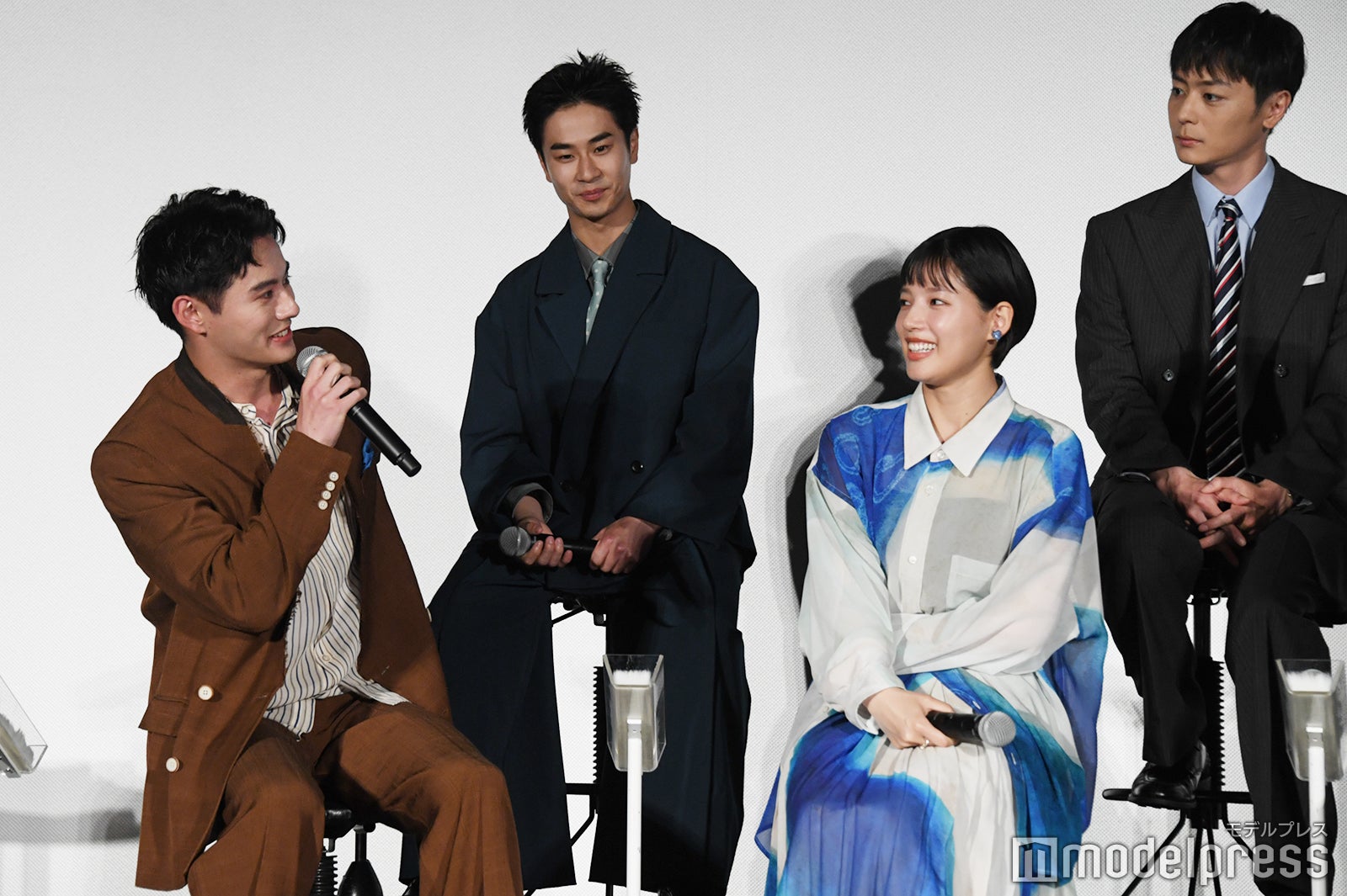 前田拳太郎、前田旺志郎、石井杏奈、犬飼貴丈（C）モデルプレス