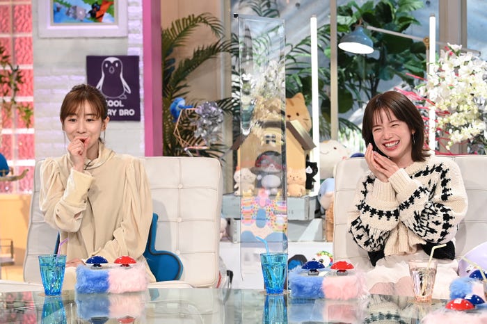 田中みな実、弘中綾香(C)テレビ朝日
