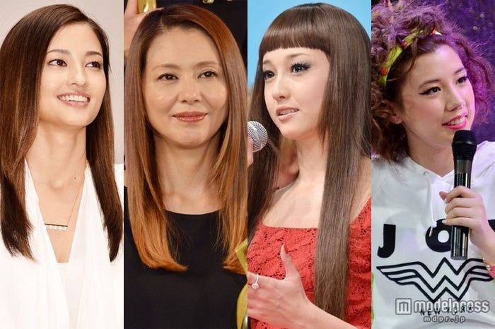 (左より)黒木メイサ、小泉今日子、沢尻エリカ、仲里依紗